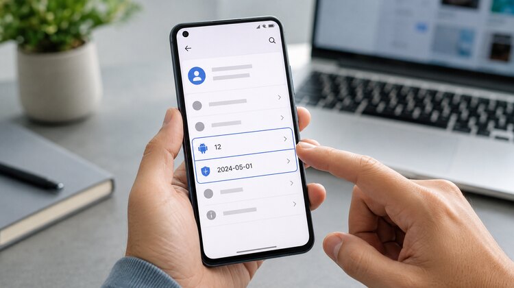 Android-Version und Sicherheitspatch vor Pangu FRP Bypass prüfen